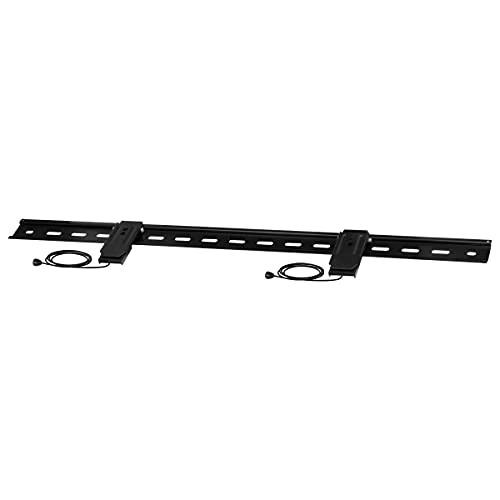Image of ARCTIC TV Basic L - Ultra Slim Fixed Wall Mount Bracket for 42"-80" LED, LCD, Plasma TV fits, Monitor Arm up to 45 kg (99 lbs) weight, secure hold - Black
