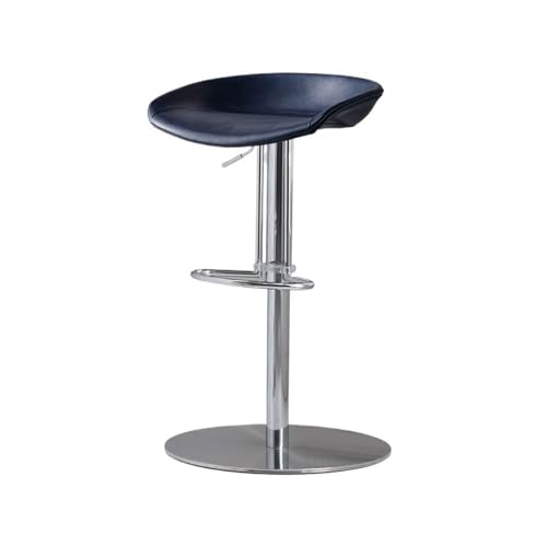 Multiusos Taburete elevable de 57-78cm de altura for sentarse, taburete de Bar de hierro ligero de lujo, taburete alto giratorio moderno, silla tipo isla for cajero de escritorio frontal de alta calid