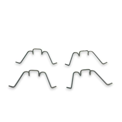 Pinces de fixation S6 Unity U-6598 robustes en métal argenté de qualité