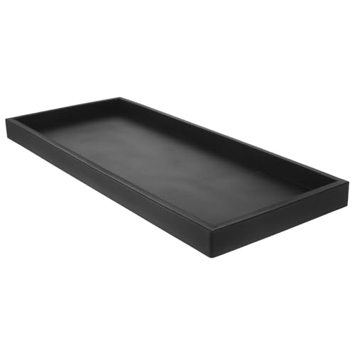 Bandeja organizadora de silicona rectangular LIFKICH para cosméticos y tocador 2