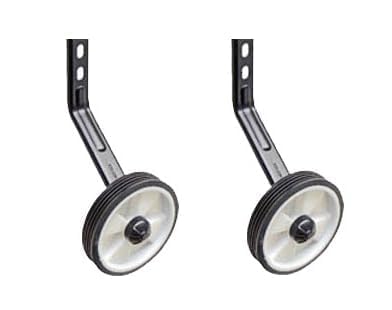 Image of Wheels for Bicycle 16T 18T 20T Adjustable Size - Durable Training Support Wheels for Kids Cycles | Sturdy Metal Bracket with Smooth Ride