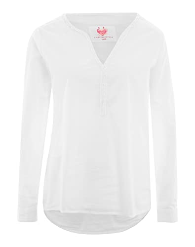Lieblingsstück Damen Tunika Rosemarie Langarm Weiss (10) M