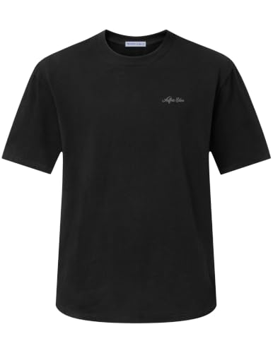 Image of Aelfric Eden Mens T Shirts Casual Heavyweight Cotton Classic Tees Short Sleeve Tops