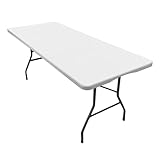 VIELSEITIGE MÖGLICHKEITEN - Sie können den Klapptisch sowohl im Innen- als auch im Outdoor-Bereich vielseitig einsetzen. Ob im Haus, im Garten, auf der Terrasse oder beim Camping, bei Festen und Parties, dieser Tisch ist immer ein praktischer Helfer. Integrierte Gummischoner an den Standbeinen sorgen zusätzlich für einen bedenkenlosen Einsatz auf empfindlichen Böden.