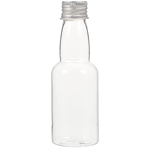 Bouteille de vin transparente vide de 50 pièces réutilisable pour boisson