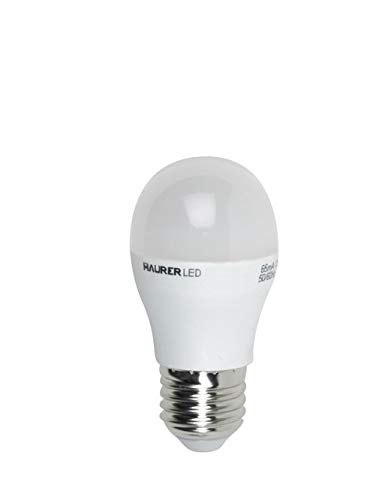 Bombilla Led Globo Mini Rosca E27 (Gorda). 8 Watt. Equivale A 60 Watt. 806 Lumenes. Luz Cálida (3000º K.) A+ Cover
