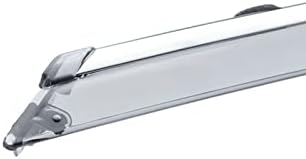 WellVisors Window Visors Wind Deflectors Compatible with Lexus 2013-2020 GS350 GS450h with Chrome Trim Rain Guards 3-847LX022