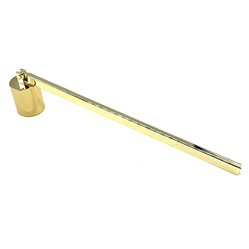 A-CRAFT キャンドルスナッファー ロウソク消し ステンレス 角度自在 (ゴールド)