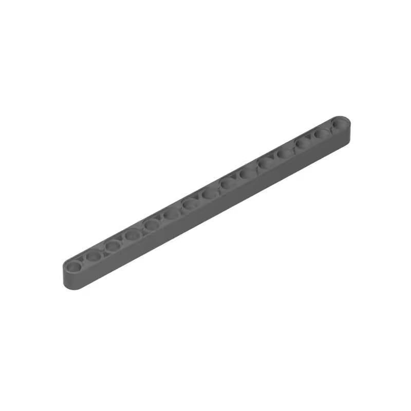 XYEIUGO GDS-668 32278 Technic Beam 1x15 Thick, Dark Bluish Gray, 10 PCS