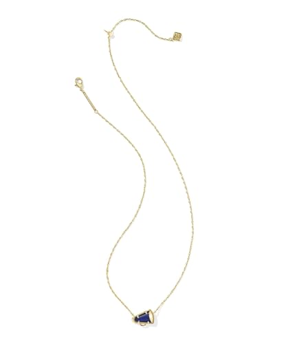 Kendra Scott, Womens, Cheer Short Pendant Necklace, Navy Mother Of Pearl, One Size2