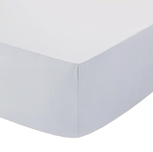 Comfy Nights polycotton fitted sheet Small Double/4Ft (White)