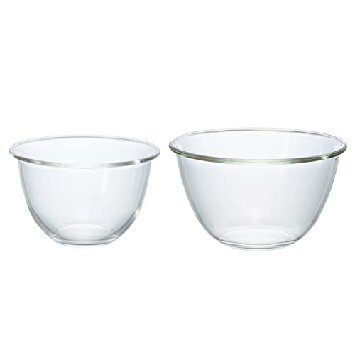 Set de 2 tazones de vidrio resistente al calor HARIO miniatura 1