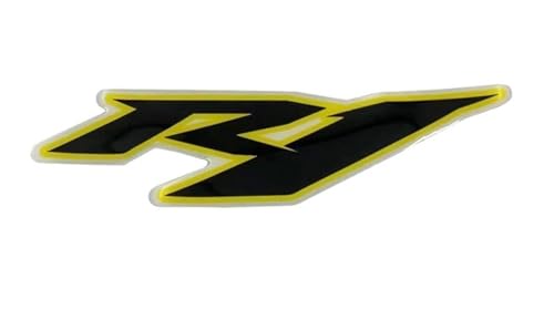 JOFWXAQE Impresión Impermeable para Y&AMAHA para YZF-R1 para YZF R1 para YZFR1 2004-2008 Placa De Tanque De Motocicleta Horquilla Cubierta De Soporte De Dirección Pegatina Adhesiva(4)