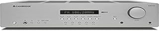 Cambridge Audio AXR100 100-Watt Stereo Receiver with Bluetooth | Built-in Phono Stage, 3.5mm Input, AM/FM with RDS
