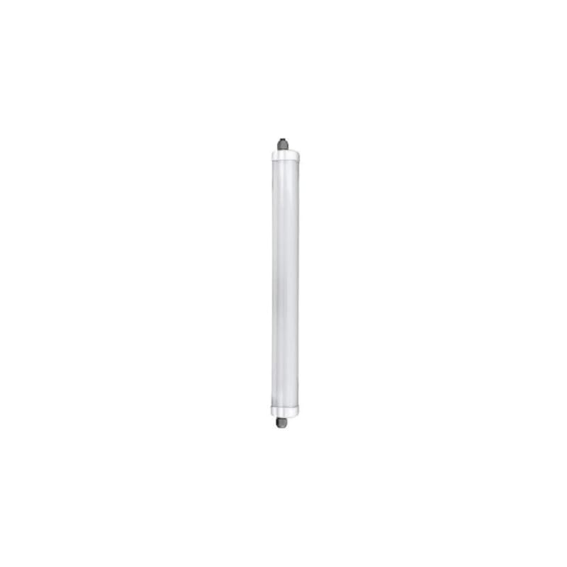 SILAMP Pack de 12 – Regleta LED impermeable 150 cm 48 W IP65 120 lm/W interconectable – Blanco frío 6000 K – 8000 K