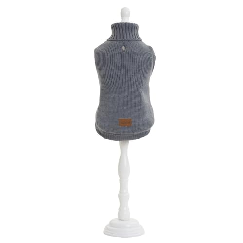 CROCI Moscow Turtleneck Sweater, 30 cm, Grey - Image 3