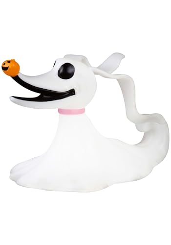 Gemmy Zero Ghost Dog Blow Mold Decoration - Nightmare Before Christmas 11 Inch Figure Halloween, Tabletop Decor Standard