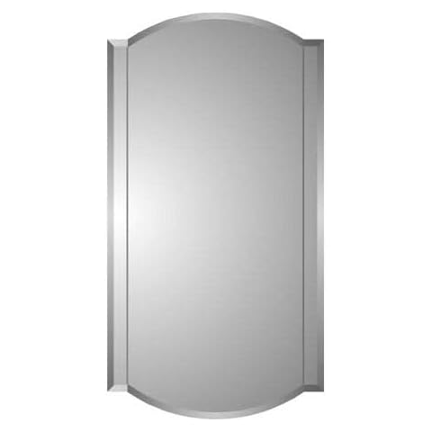 Zaca 44-2-30-00 Betelgeuse 30" Beveled Twin Arch Double Mirror Medicine Cabinet Cover