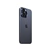 Apple iPhone 15 Pro Max, 256 GB, Azul Titanio – Desbloqueado (Renovado)