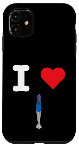 I Love Immersion Blenders Kitchen Appliance Mixers Emulsify Case for iPhone 11