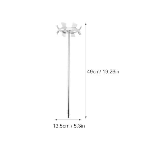 Tête mélange béton COLLBATH robuste pour construction et plâtre