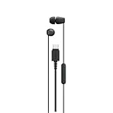 ソニー IER-EX15C USB-C プラグ 有線 インイヤーヘッドホン iPhone Android 携帯電話用 内蔵多機能ボタン ボリューム マイクコントロール USBオーディオクラス1.0デバイス対応 ブラック
