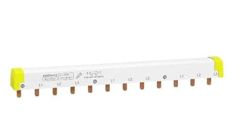Peigne de jonction 3L+N A9XPH412 pour sécuriser vos pontages triphasés