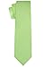 KissTies Mens Lime Green Tie Satin Meadow Necktie + Gift Box