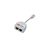 Produktbild LINDY 34004 UTP Port Doppler  Kabel Interface/Gender Adapter (grau, Cat5/5e/6)