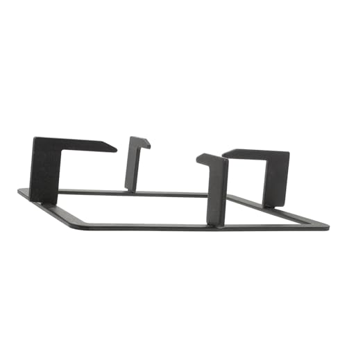 OFFSCH 1Pc Gas Stove Rack Cast Stove Accessory for Stable Cooking Support Slip Design Easy Installation for Various Kitchen Needs Black Color