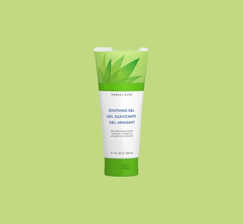 Herbal Aloe Soothing Gel (6.7oz) | No Added Prabens | No Added Sulphates | No added colors or dyes | Includes Botanical | 200 ml |