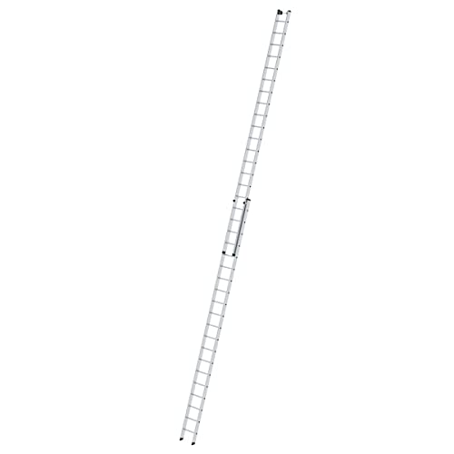 Aluminium-Schiebeleiter 2 x 20 Sprossen Arbeitshöhe bis ca. 11,40 m
