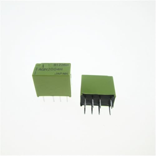 Relais AGN2004H 4V DC 1A 8 broches pour circuits imprimés lot de 10 pièces