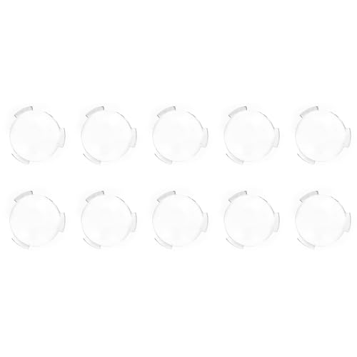 10 lentes de convexidad asférica 3D de realidad virtual lentes focalizan lentes de vidrio aumentado, accesorios para juegos