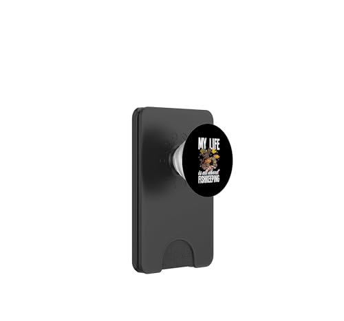 Aquarist Fishkeeper PopSockets PopWallet MagSafe au quotidien avec vos poissons