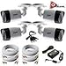 Lorex HD 1080p Weatherproof Night Vision Security Camera - 4 Pack