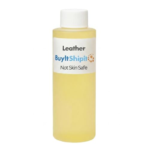 Image of Original Leather Fragrance from Our Leather Collection - Perfect for Adding Aroma to Freshies, Candles, and Diffusers - 8 oz