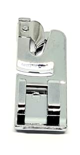 Image of ZENITH Big Pico 6mm widePressure Foot Snap on Type for Automatic Electric Low Shank Sewing Machines Suitable for Usha Janome Brother Singer etc Steel Finish (Big Pico)