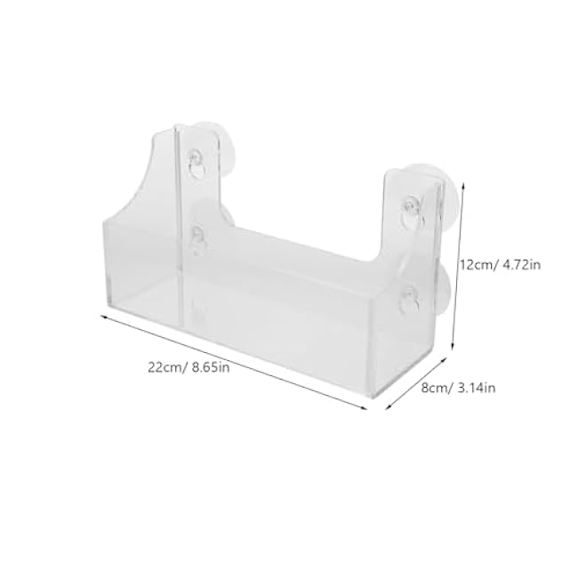 Suction Cup Refrigerator Rack Kitchen Organizer for Spice and Beverage Storage Strong Suction Design Versatile Use Fridge Microwave and Washer