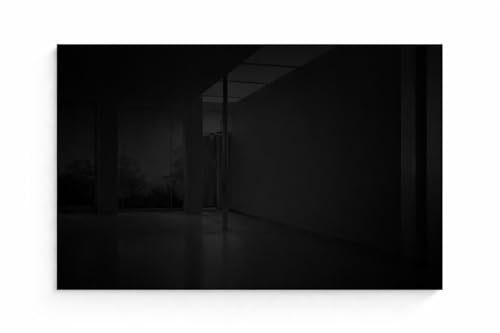 CRISTALIUM Pizarra Negra Magnética de Vidrio Templado | Pizarra Negra para Oficina y Casa | Incluye Accesorios y Kit de Montaje - 90x60 cm