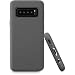 Produktbild Cellularline Sensation Backcover Soft Touch Silikon Case Weiche Kratzfeste Mikrofaser Innenfutter Passend für: Samsung Galaxy S10 Schwarz