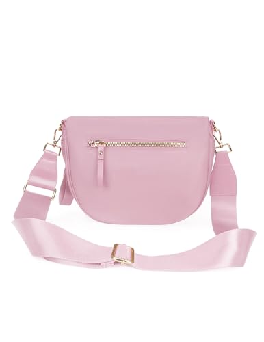Image of FEIBOON Spacious Nylon Crossbody Bag Bum Bag Handbags Wallets Purses Trendy Shoulder Bag for Women