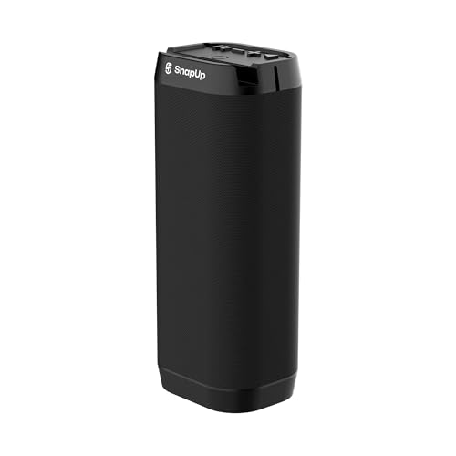 Image of Groove Max Portable Speaker with Upto 6Hr Non-Stop Beats, Multi-Compatibility, TWS Feature - Jet Black