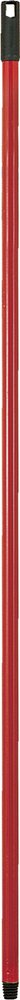 La Briantina Manico Professionale per Scope in Metallo Plastificato 120 cm Rosso