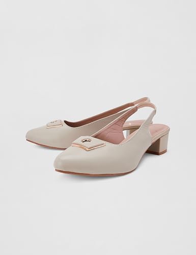 Image of Carlton London Women Stylish Backstrap Sandal for Casual Wear, Party and Formal use with Block Heels