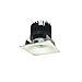 Nora Lighting NIOB-2SNB35XWW/HL Nora Lighting NIOB-2SNB35X/HL Iolite 2" LED Square Recessed Trim - 3500K - 1500 Lumens - Round Aperture - Smooth Reflector