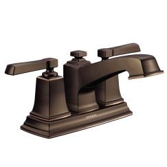 Mélangeur de salle de bain haut de gamme Boardwalk Bronze Méditerranée