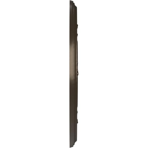 Image of Ekena Millwork 10 inchOD x 3 1 /2 inchID x 3 /4 inchP Baltimore Thermoformed PVC Ceiling Medallion (Fits Canopies up to 4 1 /4 inch), Metallic Dark Bronze