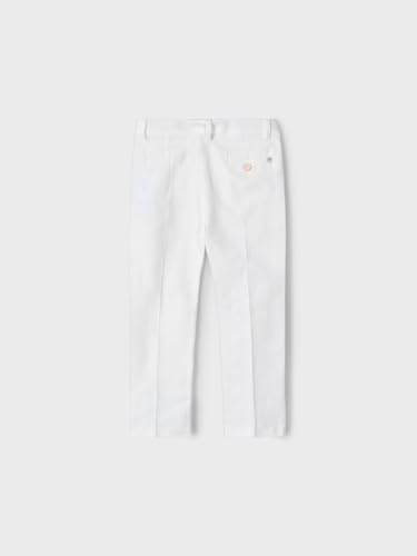 Mayoral Linen Suiting Pants for Boys Cream2
