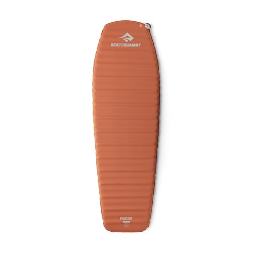 Sea to Summit Pursuit Self-Inflating Sleeping Mat for Camping and Backpacking, Tapered - Regular...